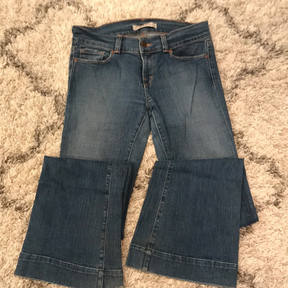 J Brand bell bottoms